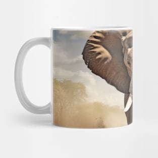 Elephant Animal Nature Majestic Wild Mug